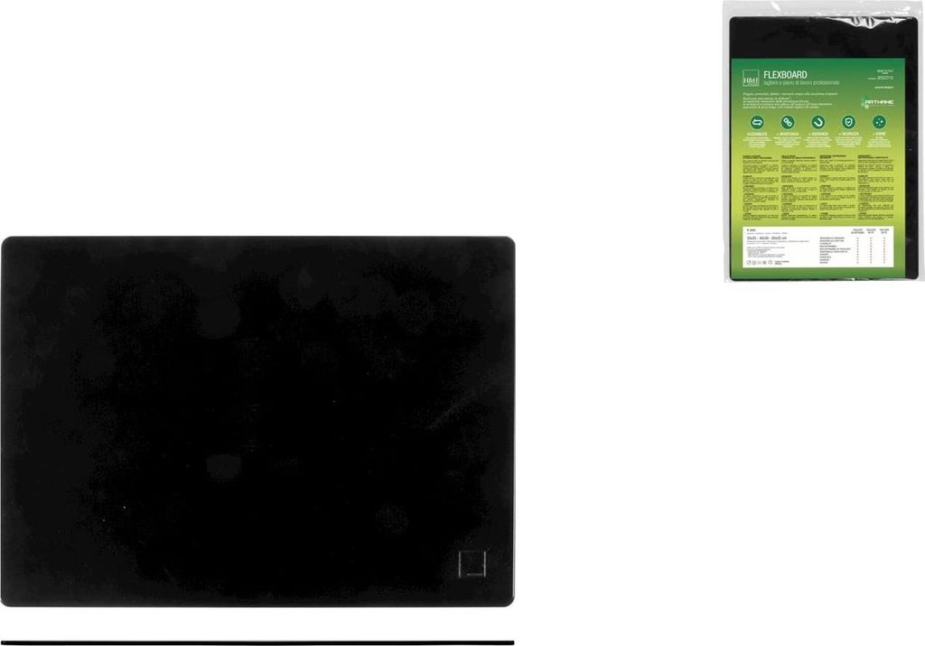 H&H Flexboard Arthane schwarzes Schneidebrett cm 35x25x0,4