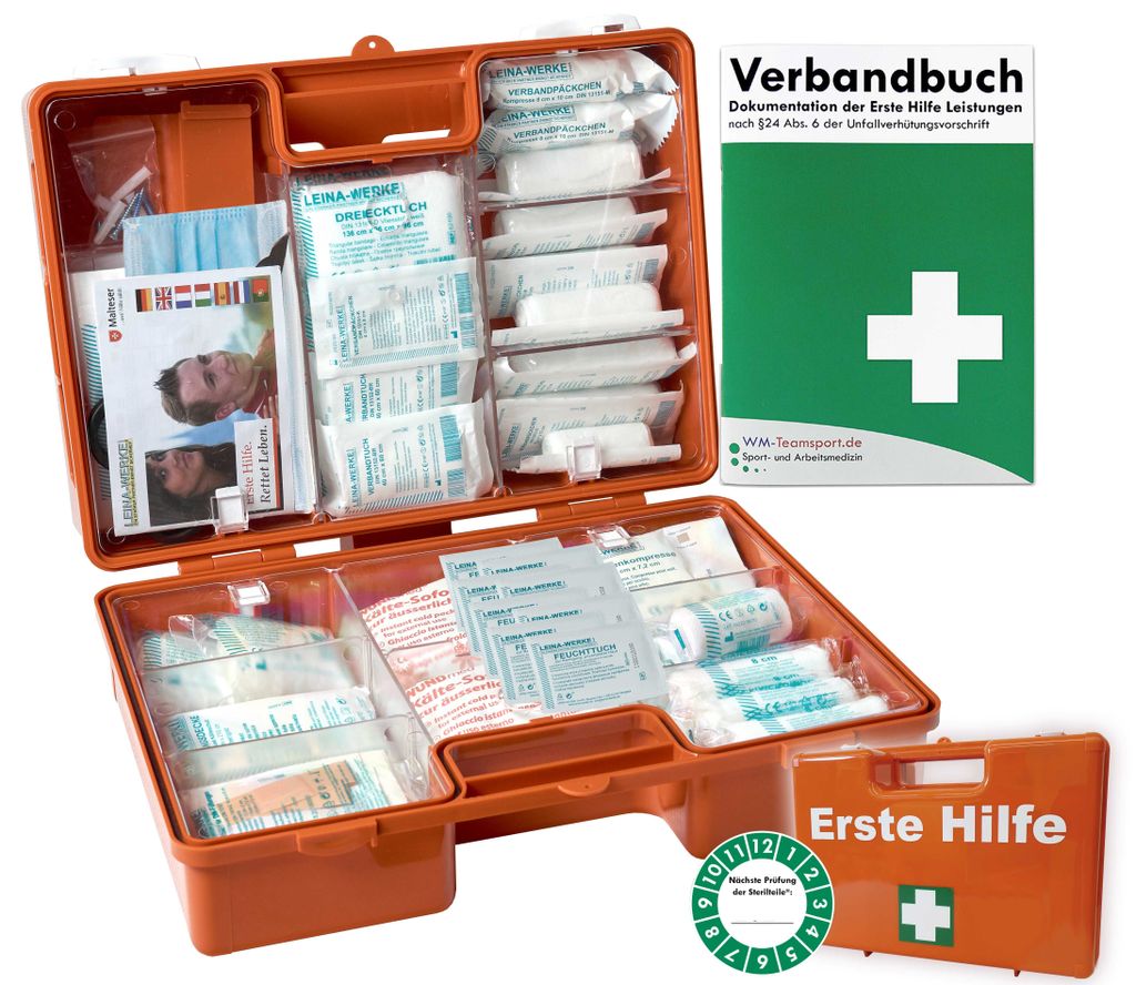 Erste-Hilfe-Koffer MAXI "PRO" aktuelle DIN 13169 für Produktbild 