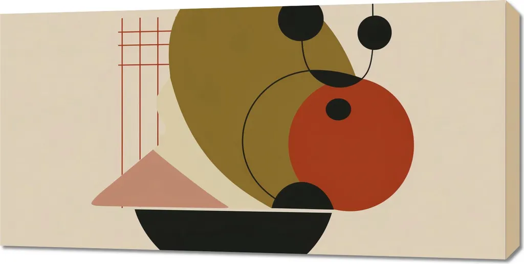 Sublimez vos Murs avec le Tableau Équilibre Géométrique 100 x 50 cm