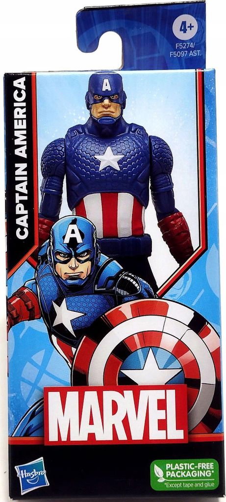 Captain America Marvel Figur 15 cm HASBRO Produktbild 