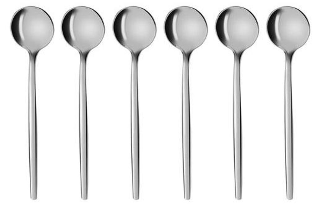 Espresso-Löffelsatz - elegant und funktional - Set von 6 - Edelstahl