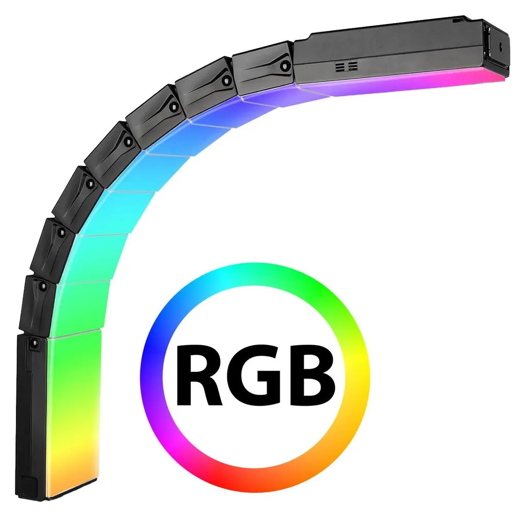 Panneau LED RGB Sirui B25R Pliable - Fini l'Éclairage Plat et Encombrant