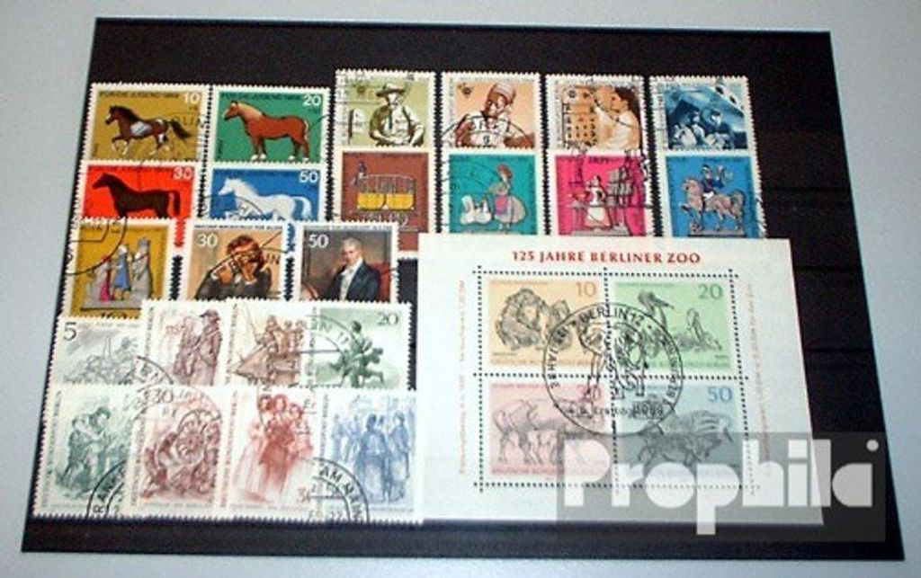 Briefmarken Berlin (West) 1969 1969 gestempelt