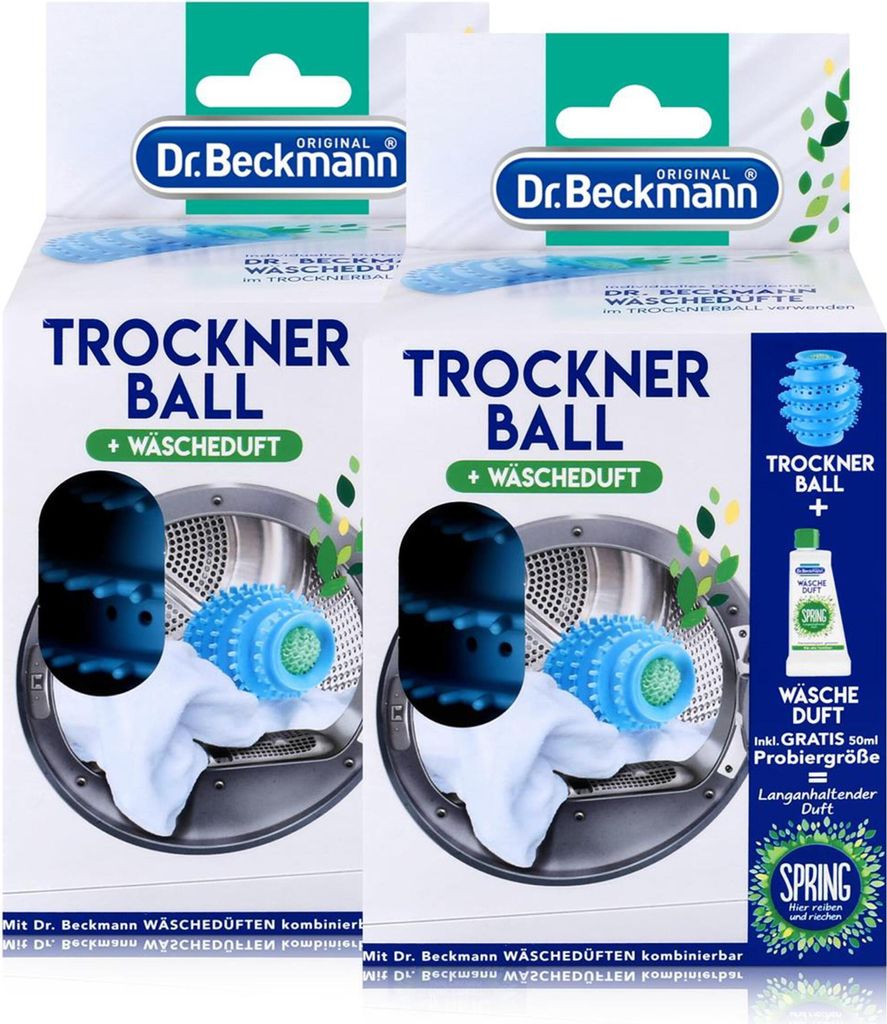 Dr.Beckmann Trockner-Ball & Wäsche-Duft Spring 50ml (2er Produktbild 