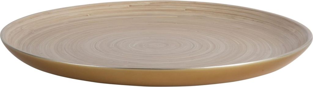 Present Time - Schale Puro - Gold - Ø42cm Produktbild 
