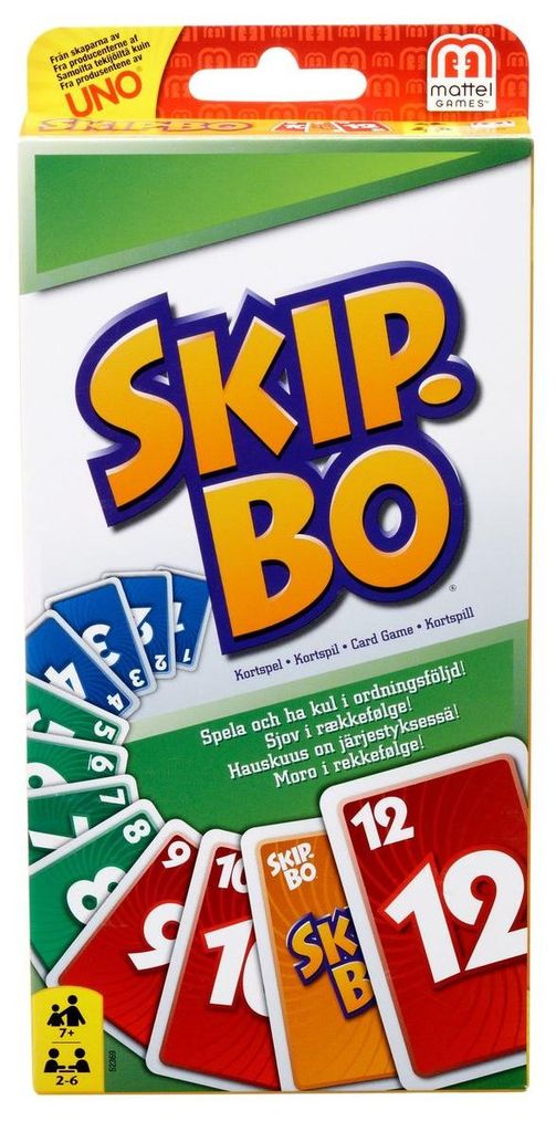 Games SKIP-BO Card Game, Kartenspiel, Kartenaustausch, 7 Produktbild 