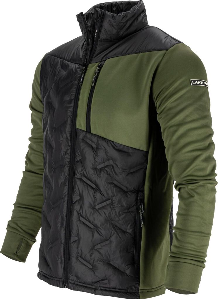 Schwarz-Grünes Isoliertes Sweatshirt, "M", Ce, Lahti