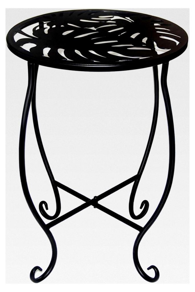 Pflanzenständer für Innenräume | Pflanzenregal für Terrasse - 38 cm wetterfester Metallständer für Balkon, Wohnzimmer und Wintergarten