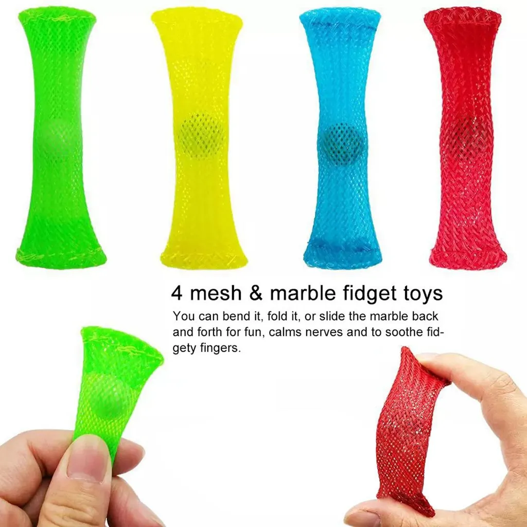 Materiale Sensoriale Classe 25pz - Biglie ABS e Corde Fidget