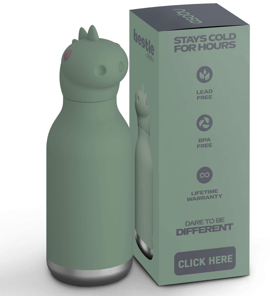 Bestie Trinkflasche Dino Produktbild 