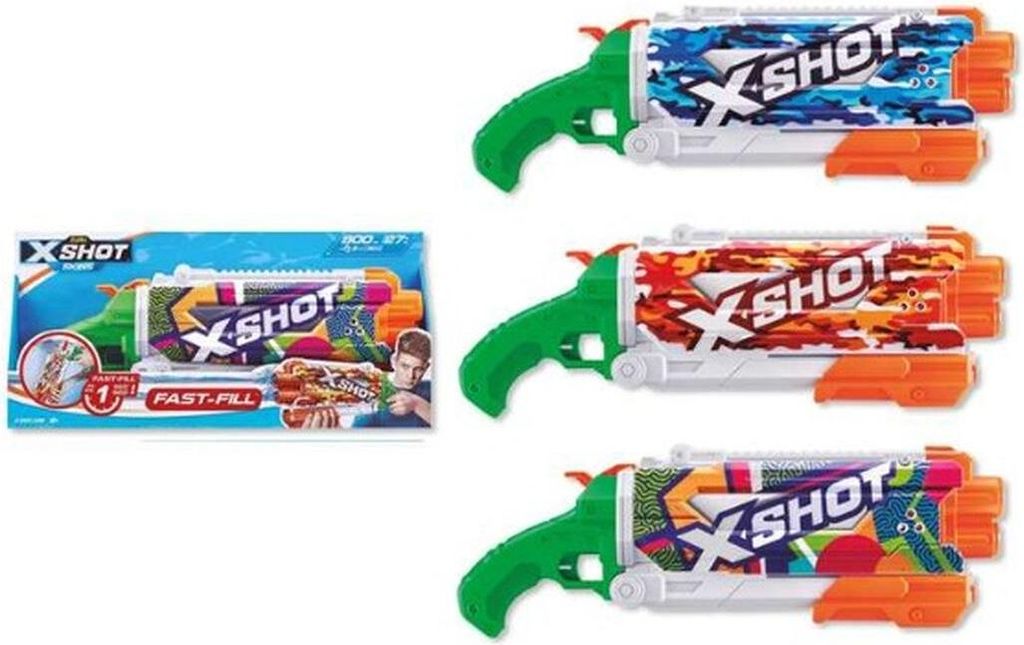 ZURU 11855 - X-Shot Water - Waterpistool met snelle Productafbeelding 