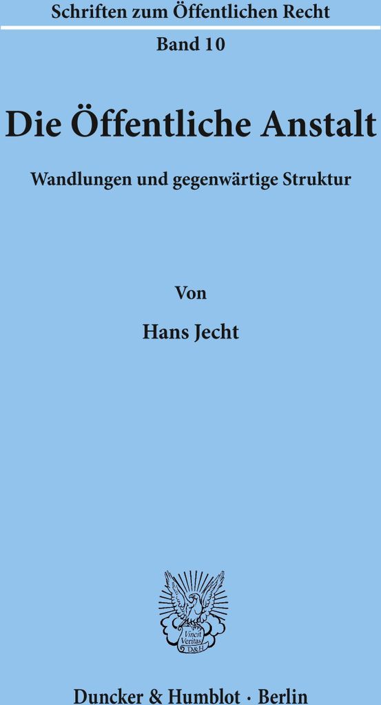 Die Öffentliche Anstalt.