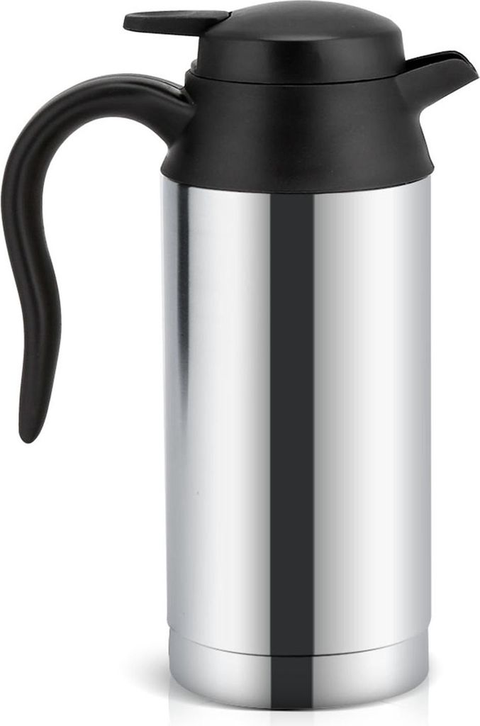 12V 750ml Edelstahl Wasserkocher Heizung Tasse Kaffee Becher Reise Wasserflasche