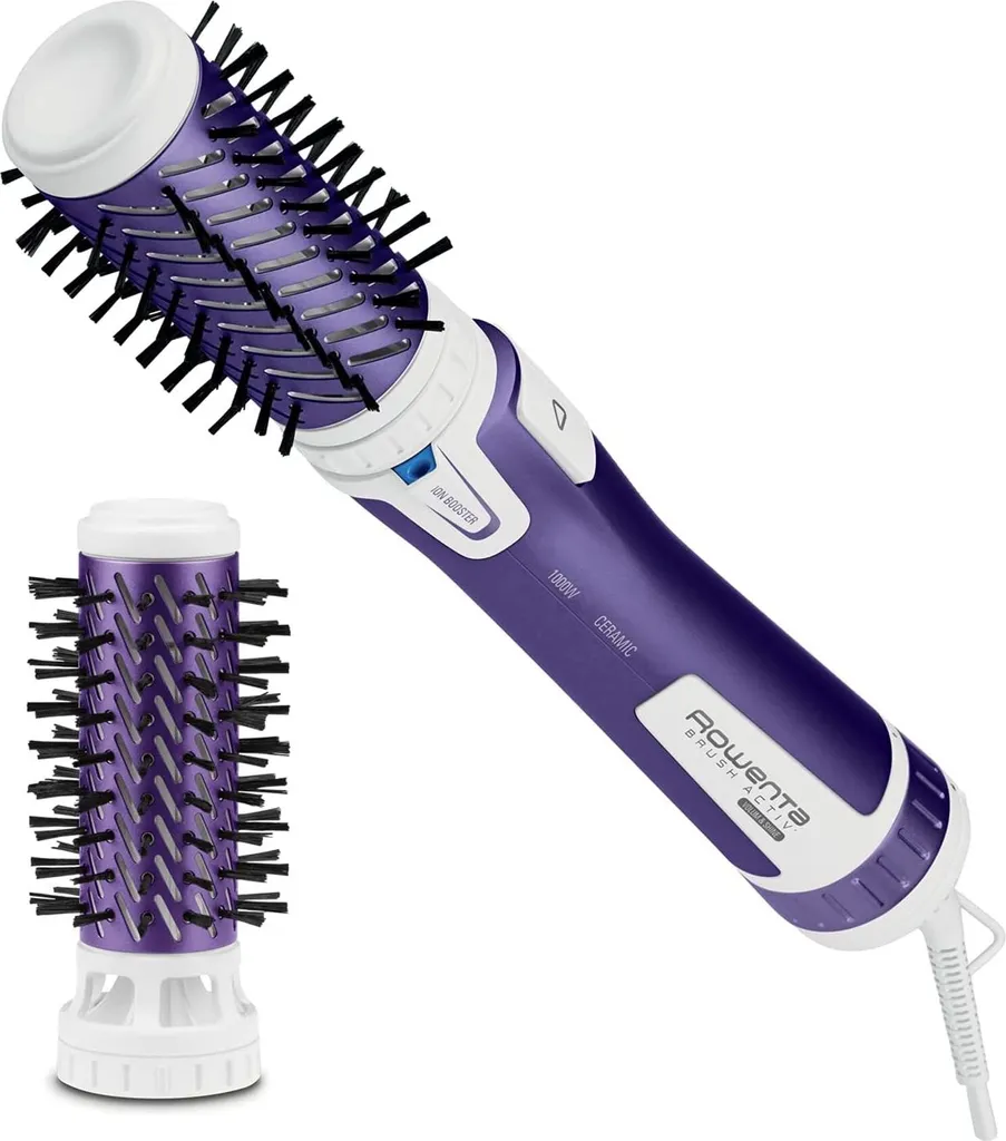 Réussir son Brushing à la Maison avec la Brosse Rowenta CF9530 Violet