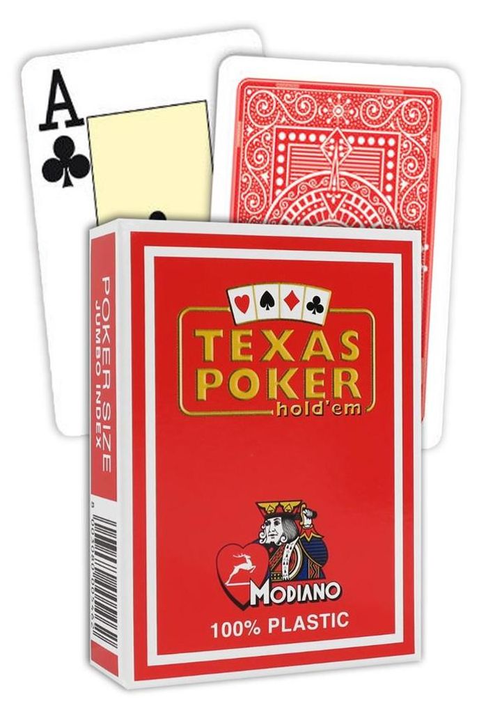 Modiano – Texas Poker Hold'em Red Obrázek produktu 