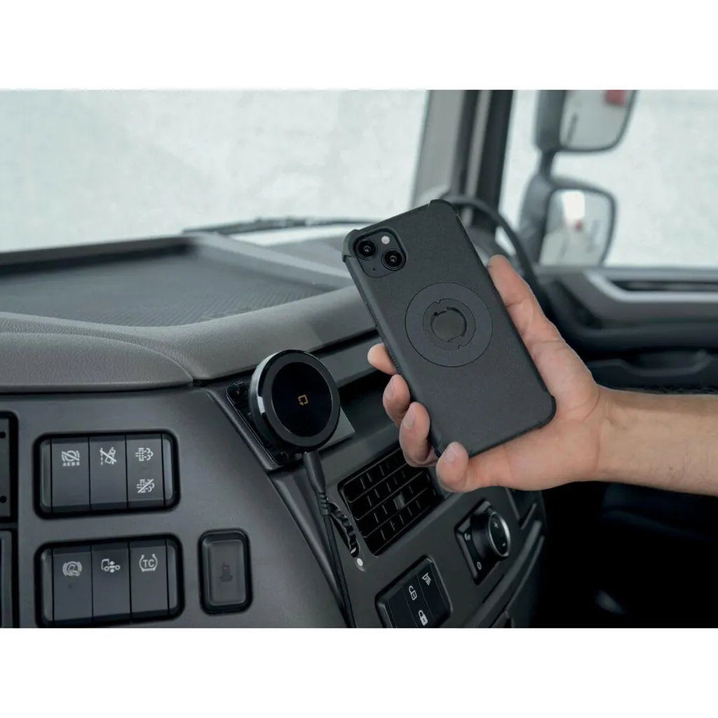 Support magnétique smartphone à induction et fixation adhésive Mag - 12