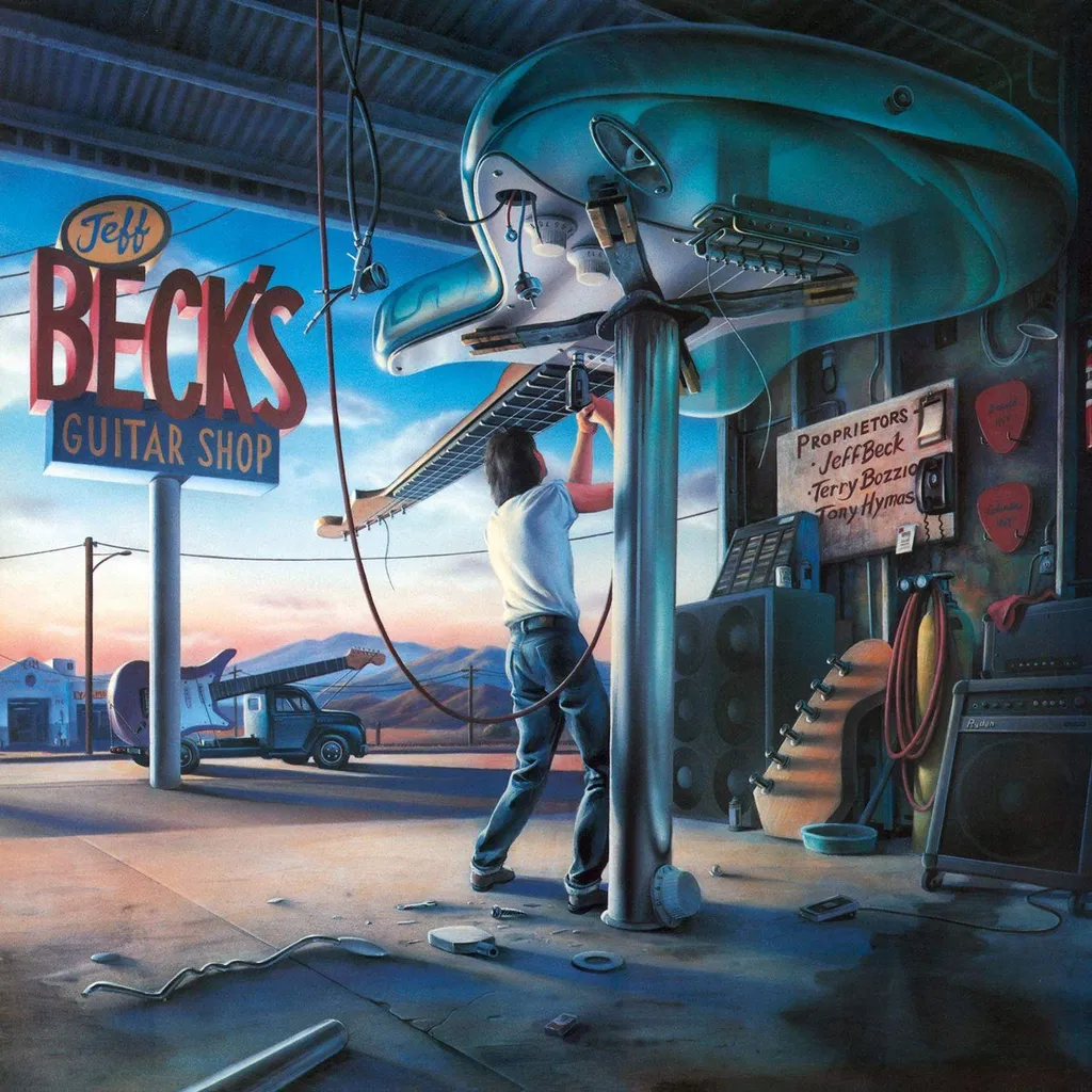 Disque Vinyle Jeff Beck Guitar Shop LP - Album culte Rock Instrumental