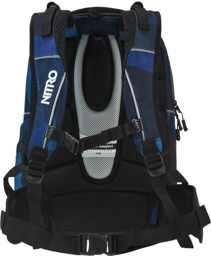 Sac à dos 30L robuste Nitro Daypacker Superhero bleu pour ordinateur - 6