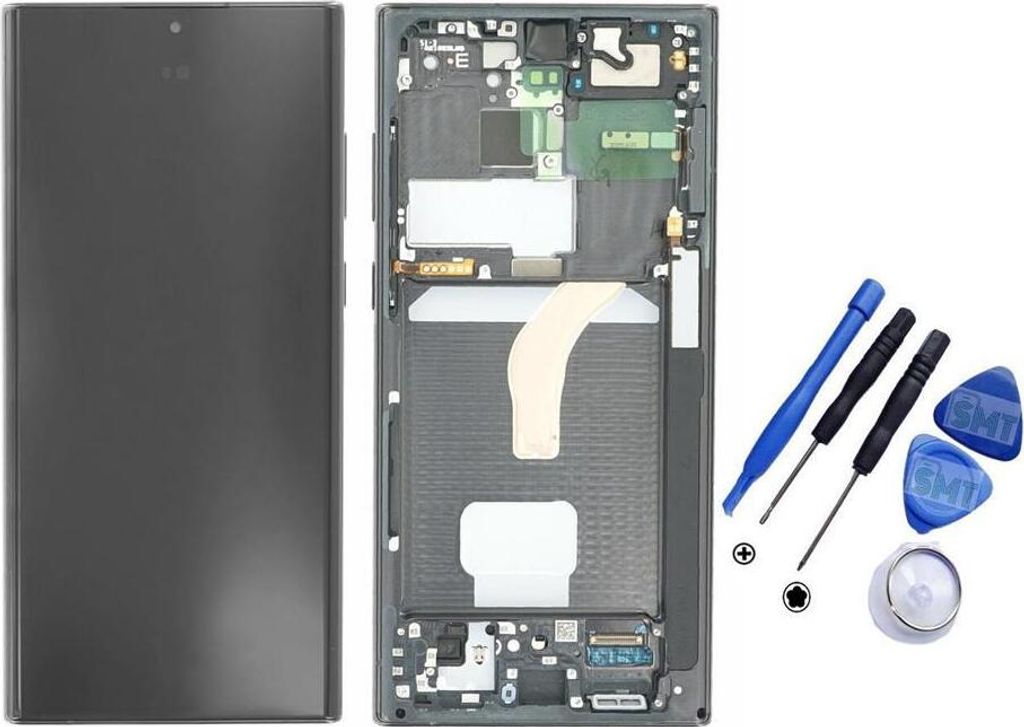 Original AMOLED Display Touchscreen Bildschirm & Rahmen Produktbild 2