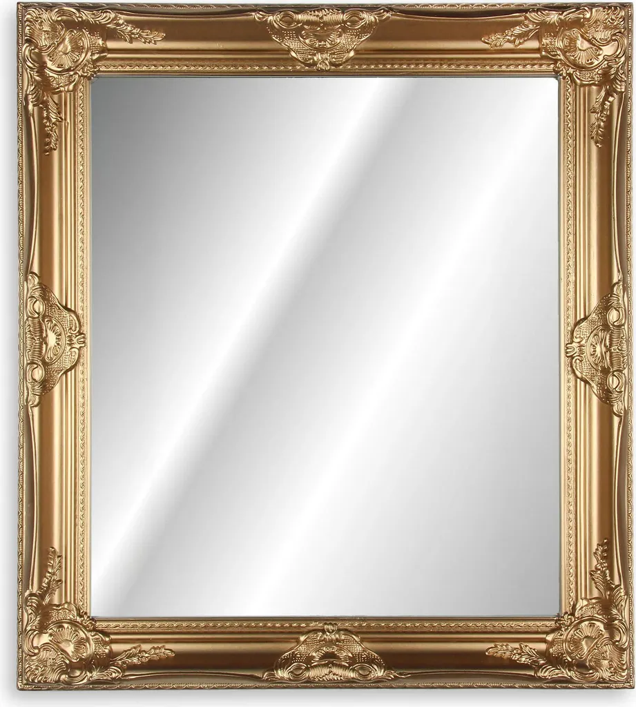 Miroir avec cadre étanche pour salle de bain miroir de maquillage LED