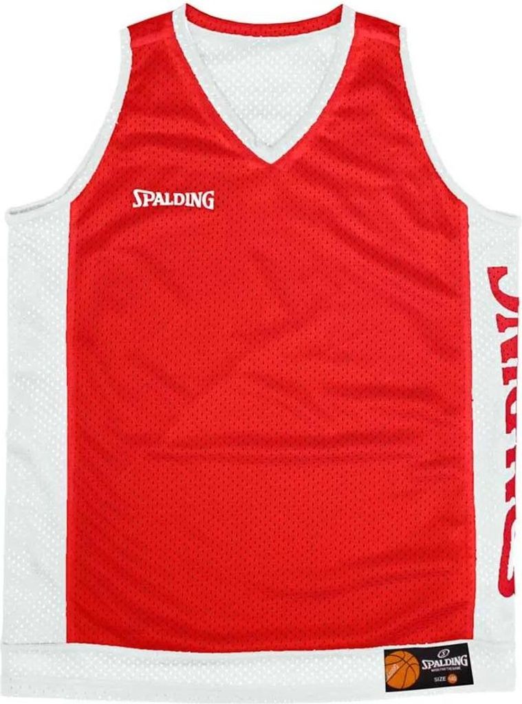 Spalding Reversible ärmelloses T-shirt Rot 164 cm Jungen,Mädchen Rot 164 cm