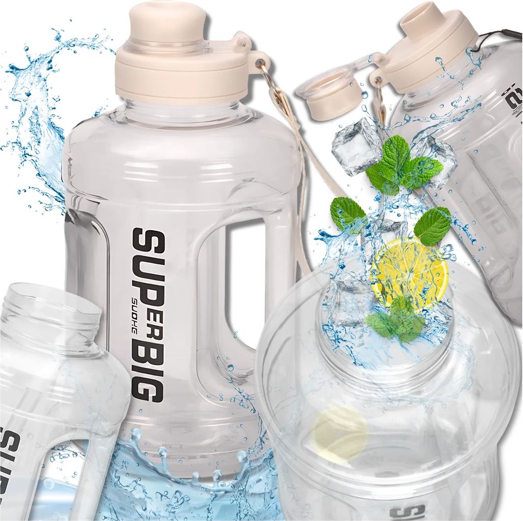Tressari Trinkflasche Blanchard klar 1 600 ml