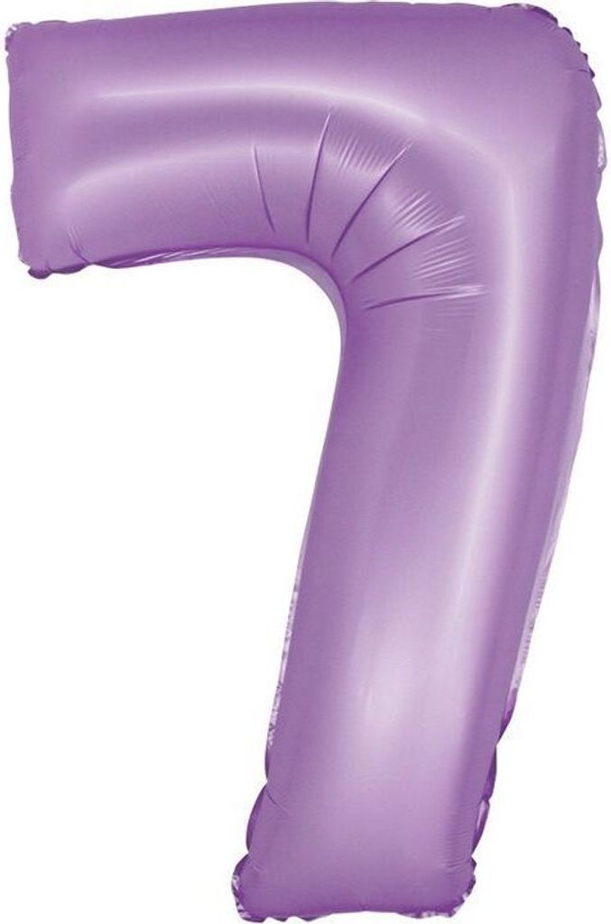 Balon fol Smart Cyfra7 lawendmat76cm CH-SLW7 58793