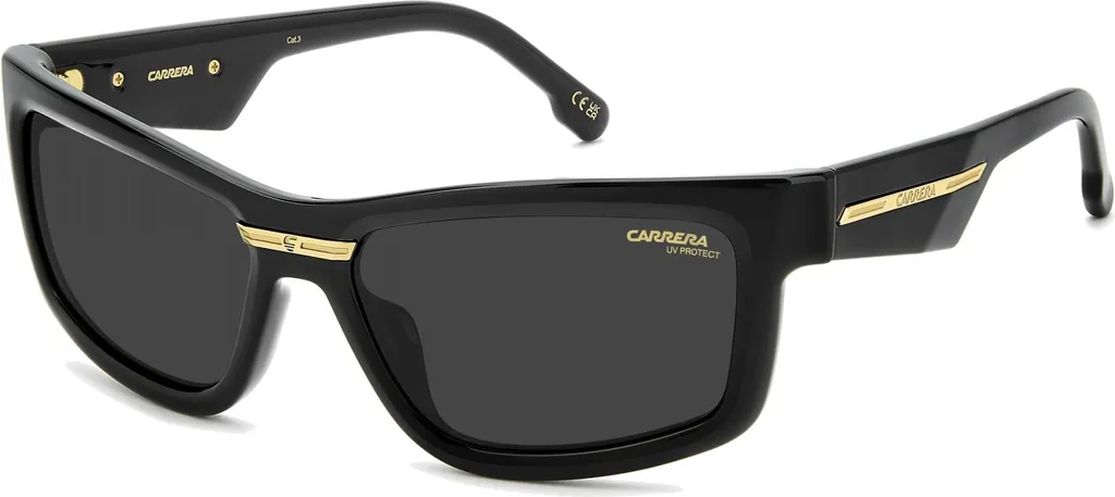 Lunettes de Soleil Femme Carrera Victory C 21/S Verres Gris Monture Noire