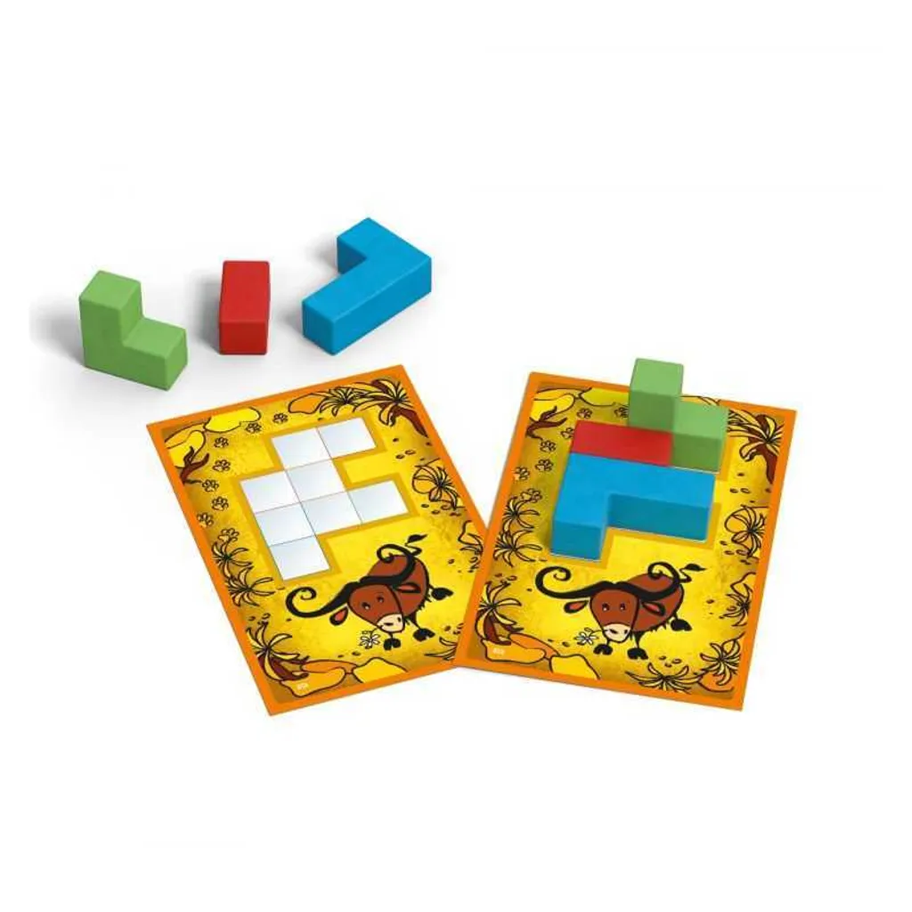 Ubongo Junior 3D deuxième édition : casse-tête évolutif en volume 3D