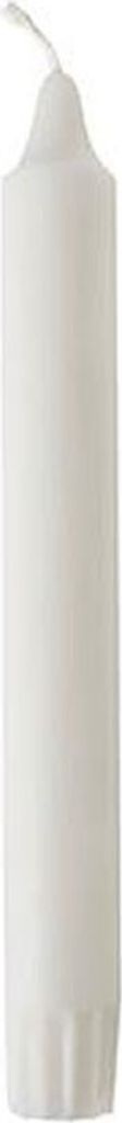 Kronkerzen Ø 2,2 cm · 20 cm weiss aus 100 % Stearin Produktbild 