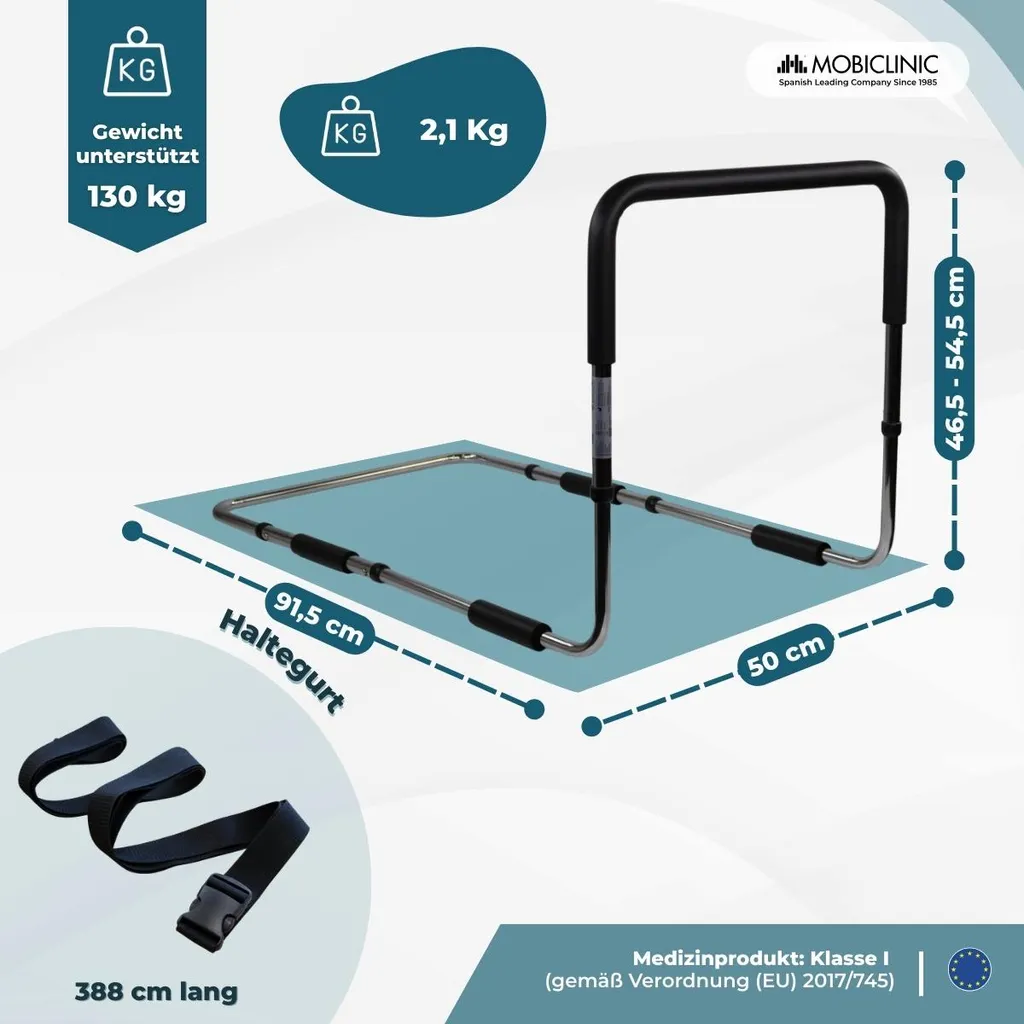 Barre de maintien de lit pour aide à la verticalisation Mobiclinic - 2