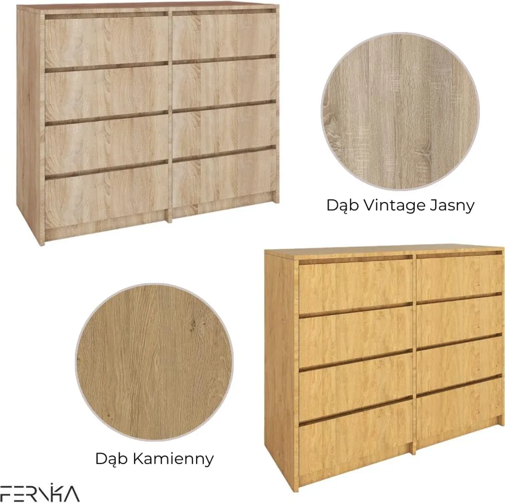 Meuble de Rangement Blanc pour Salon - Commode BDW Sideboard 120x100 - 7