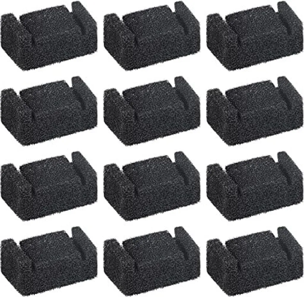 Confezione da 12 fontana d'acqua per gatti Filtro di schiuma di ricambio Fontana di spugna, 8,5 oz/2,5 litri Distributore automatico di bevande