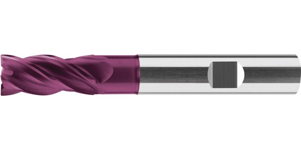 Format Schaftfräser HPC lang VHM TiALN Typ INOX 35/38Grad Z4 5,0mm