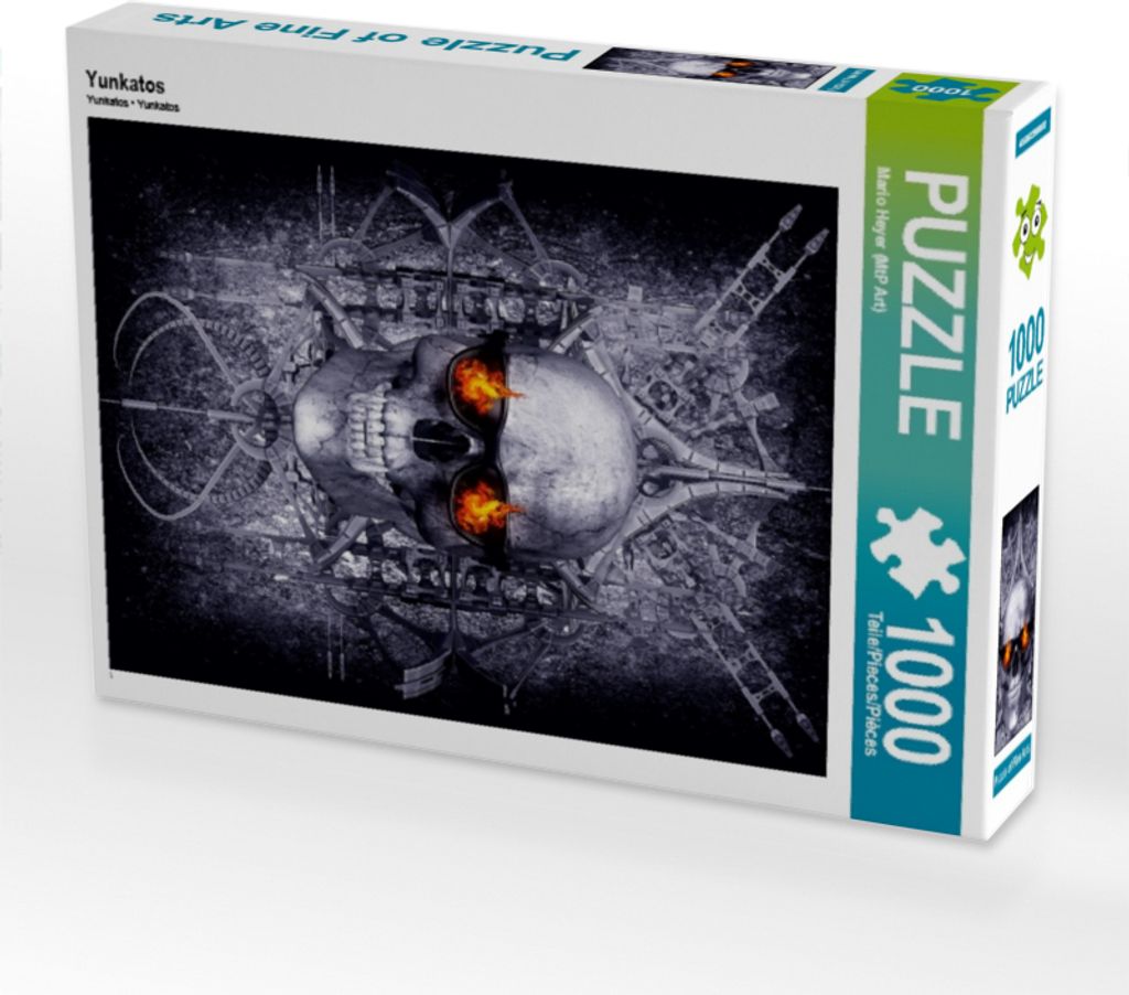 Calvendo Yunkatos 1000 Teile Puzzle hoch 480x640mm, Heyer (MtP Art) Mario; 7378405