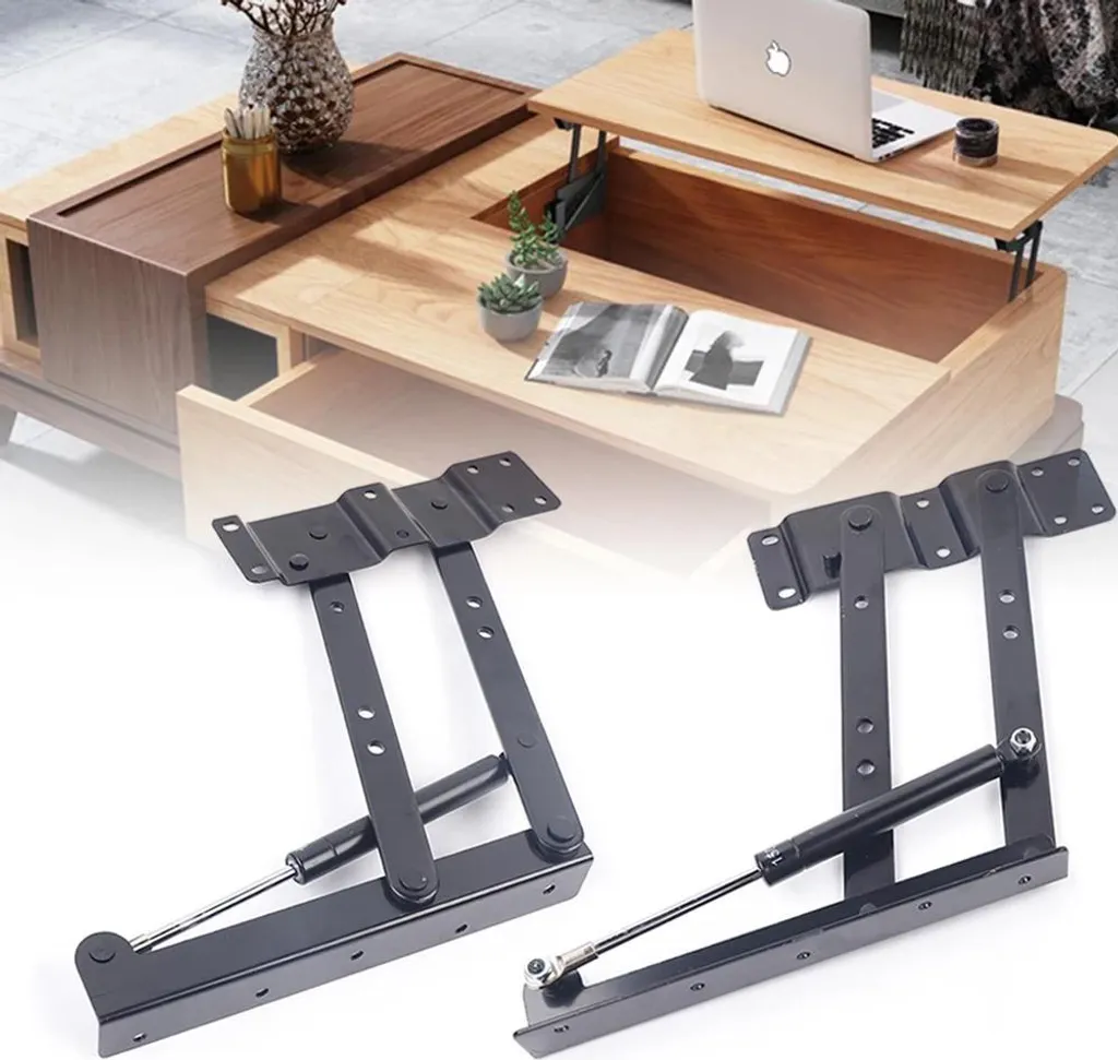 Mécanisme relevable pour table basse - Idéal pour manger ou travailler - 4