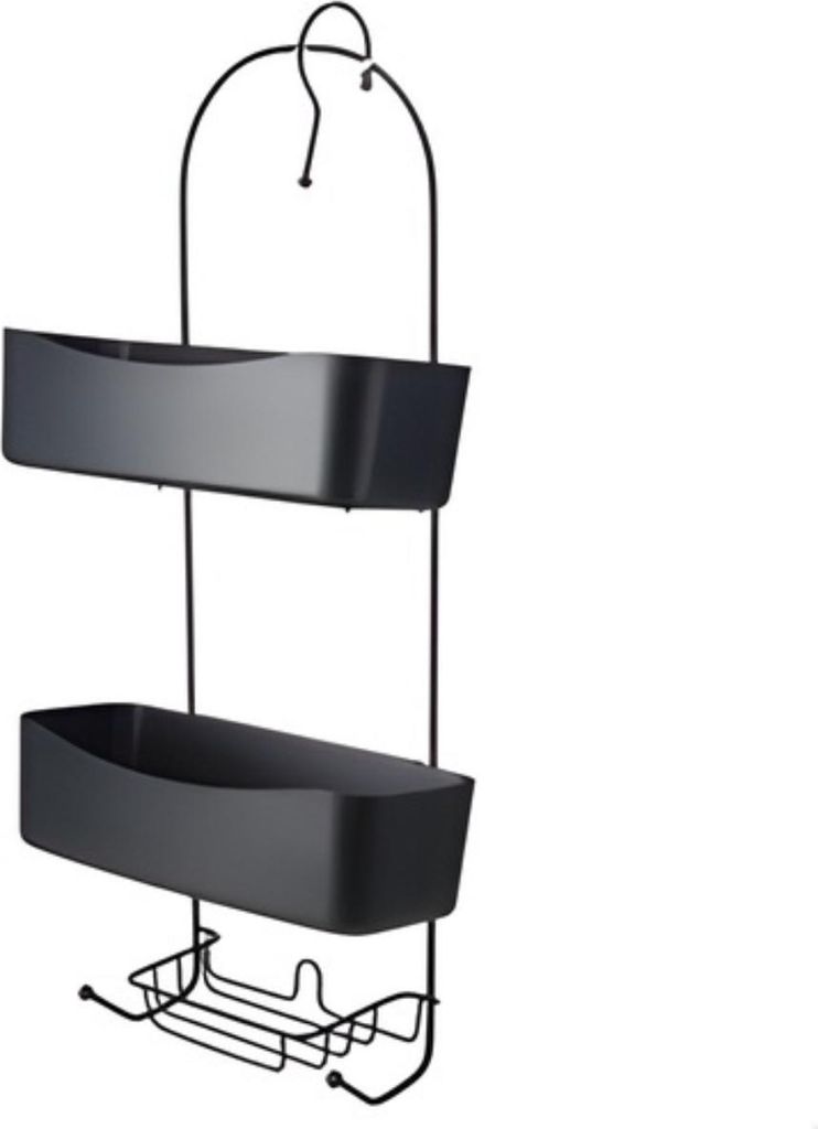 Badezimmerregal aus Metall ARC, 24 x 12 x 59 cm