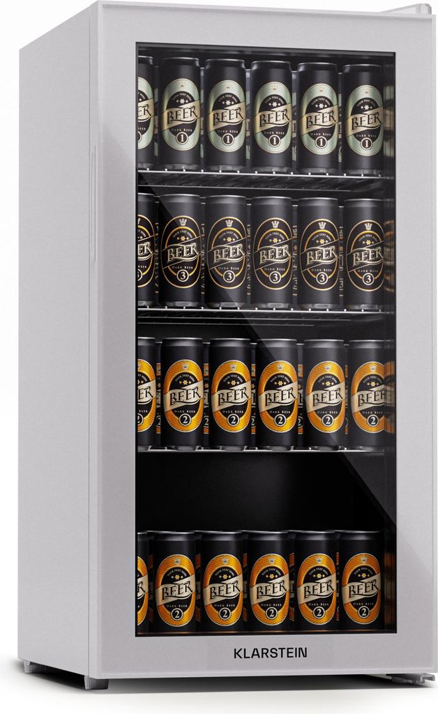 Klarstein Mini Frigo de Chambre de 70L Snacks Boissons Petit Frigo Top