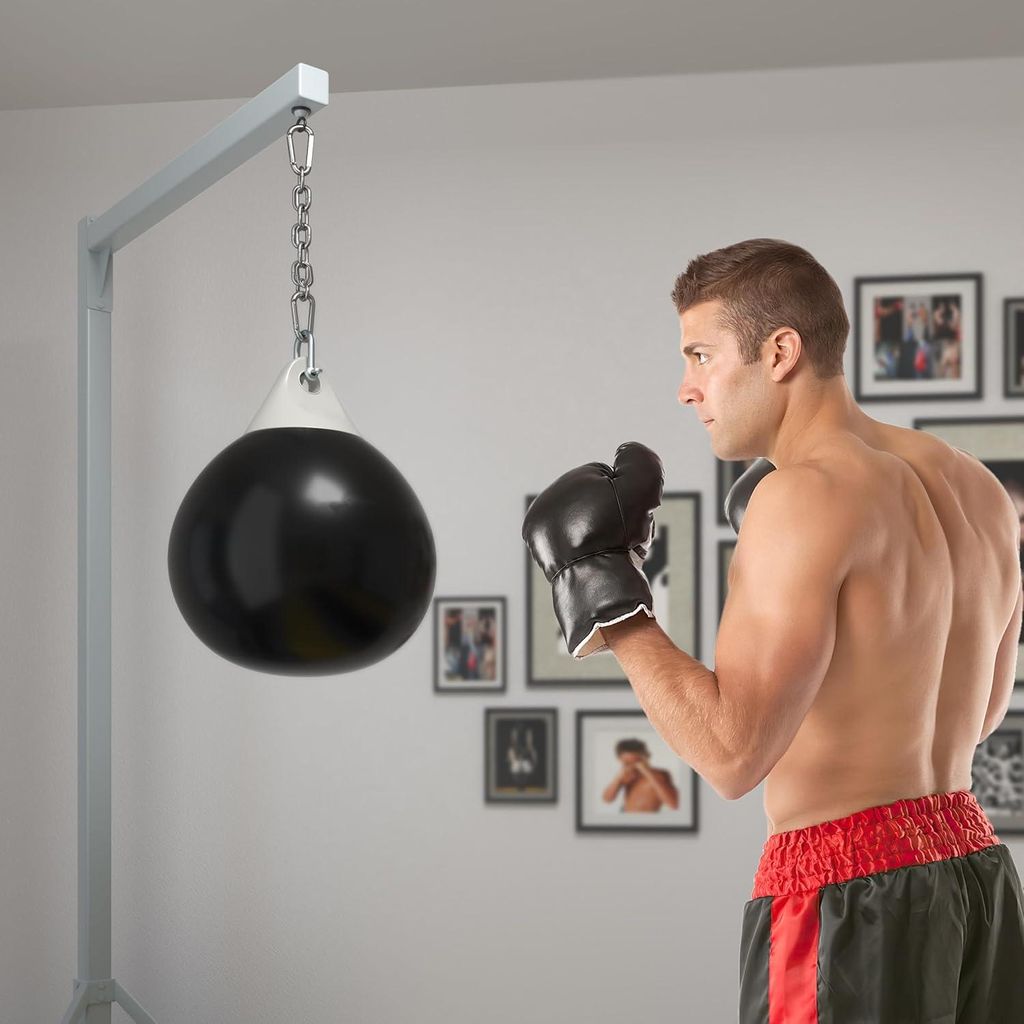 RELAX4LIFE Boxsack Set 10kg - Komplettset Mit Handschuhen & Springseil