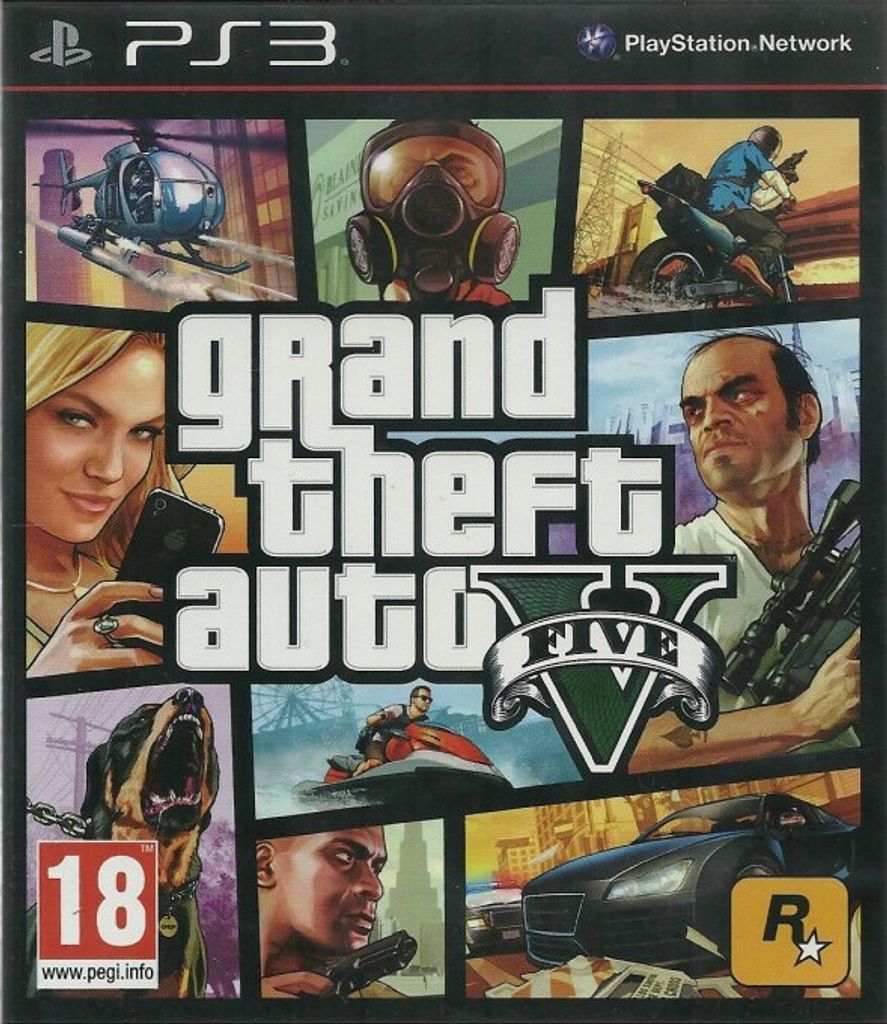 Gta  5  Ps-3  At Produktbild 