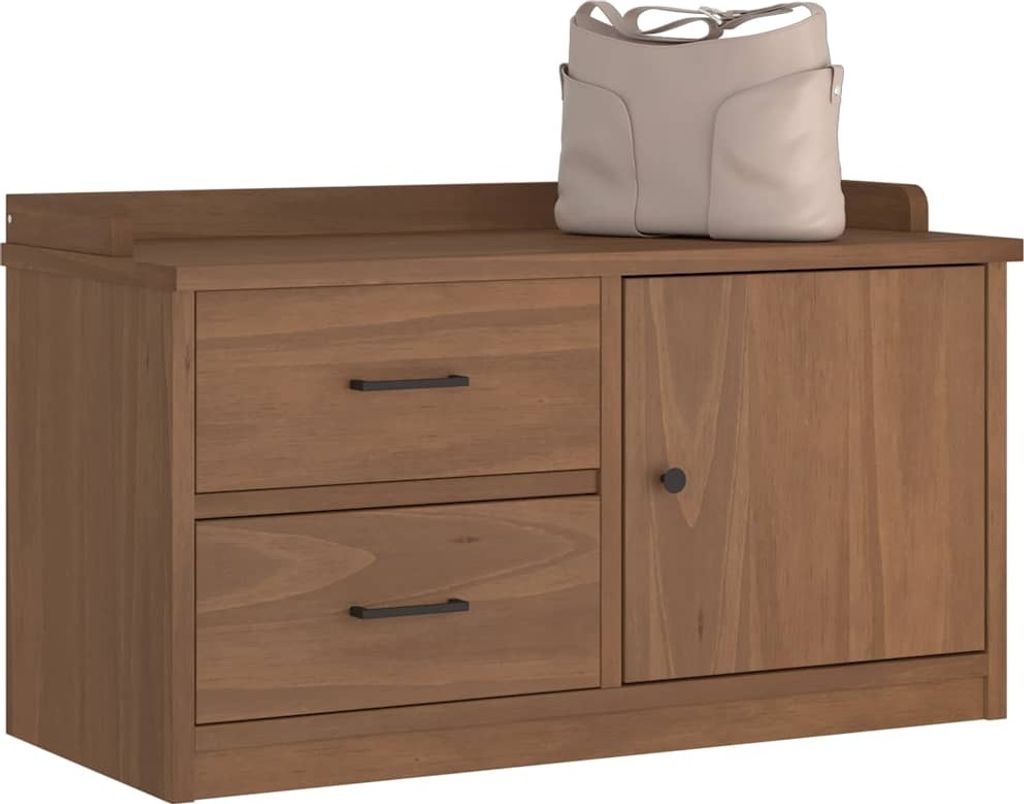 Flurbank SANDNES 87x40x50 cm Massivholz Kiefer, Sitzbänke DesignMöbel