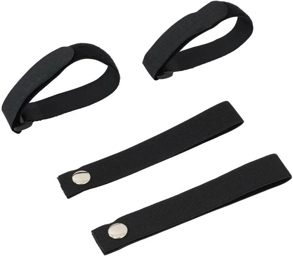 4x Cinghie Fissaggio Jkjltj Nero Soft Loop - Accessori Auto Modificati