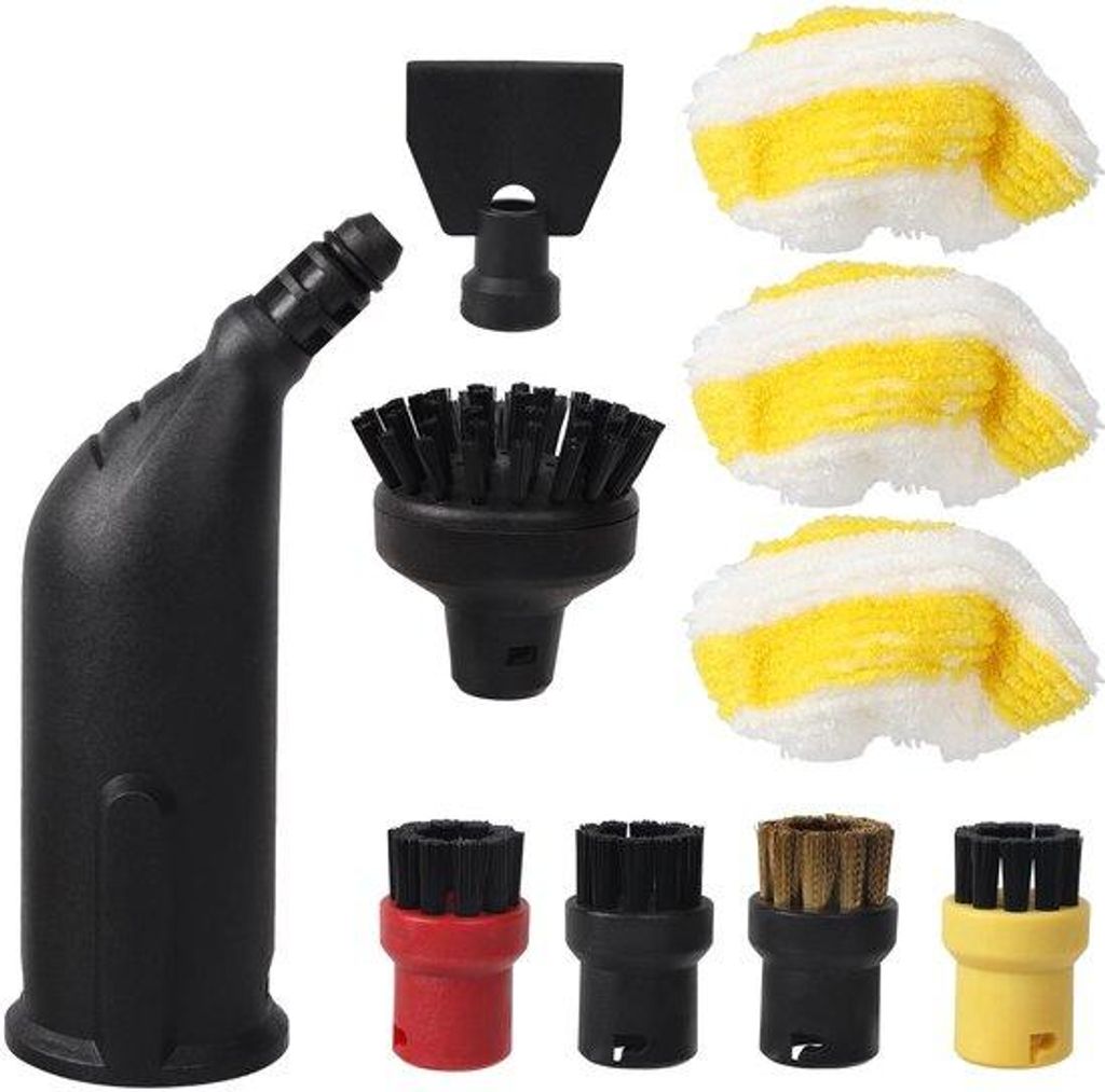 Ersatzteil Set für Stahlborstel, Nylon, Koperborstel, Accessoires, für Karcher SC1 SC2 SC4 SC5 Staubsauger