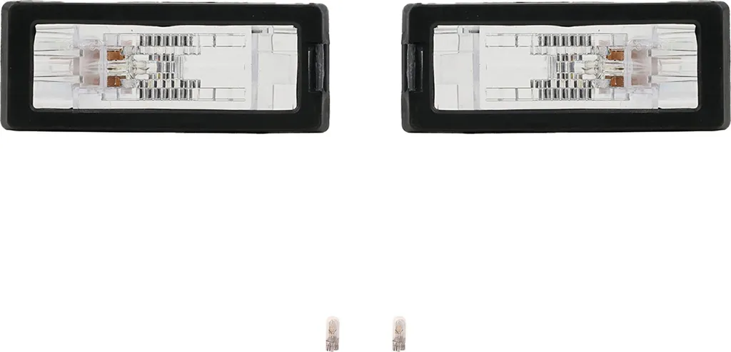 Kit 2 Luci Targa Johns per Dacia Logan con Lampadine | Ricambio OEM