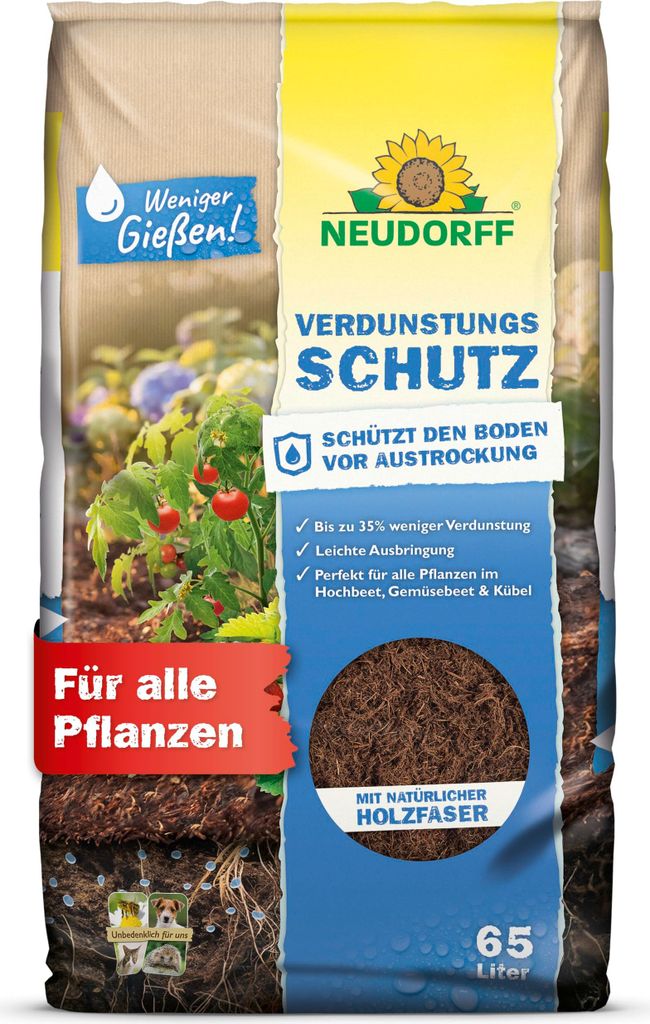 Neudorff Verdunstungsschutz 65 l – Schützt den Boden vor Produktbild 