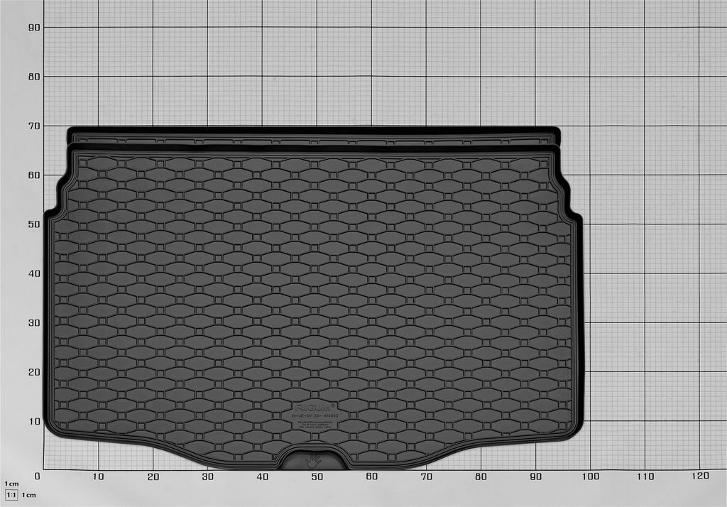 Passgenaue Kofferraumwanne von Z4L geeignet für FIAT 600 ab 2024