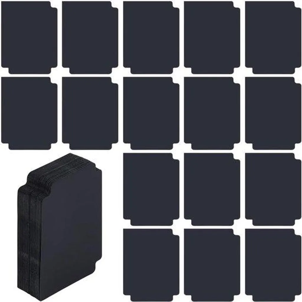 Distributeur de cartes 20 pièces en plastique noir robuste 9 x 7 cm
