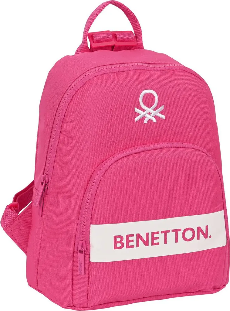 Sac à dos quotidien Benetton 13 L Raspberry - Idéal pour vos sorties ville