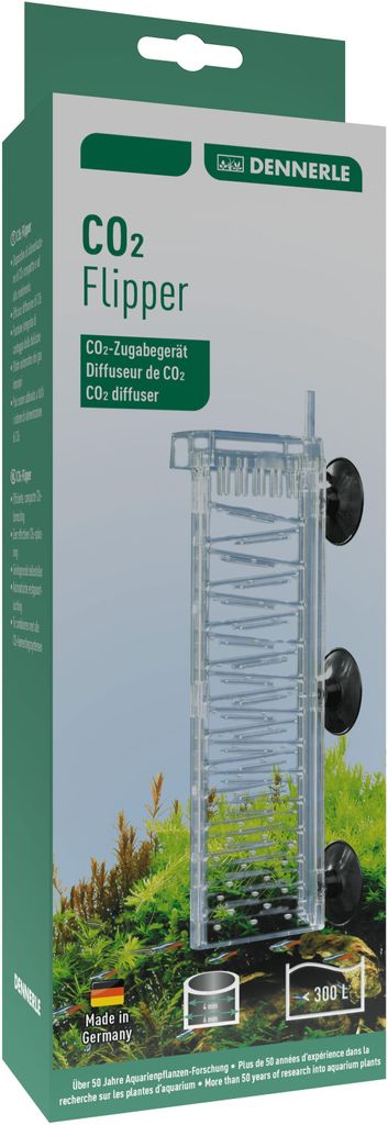 Dennerle CO2 Flipper - CO2 Zugabegerät für Aquarien bis 300 Produktbild 