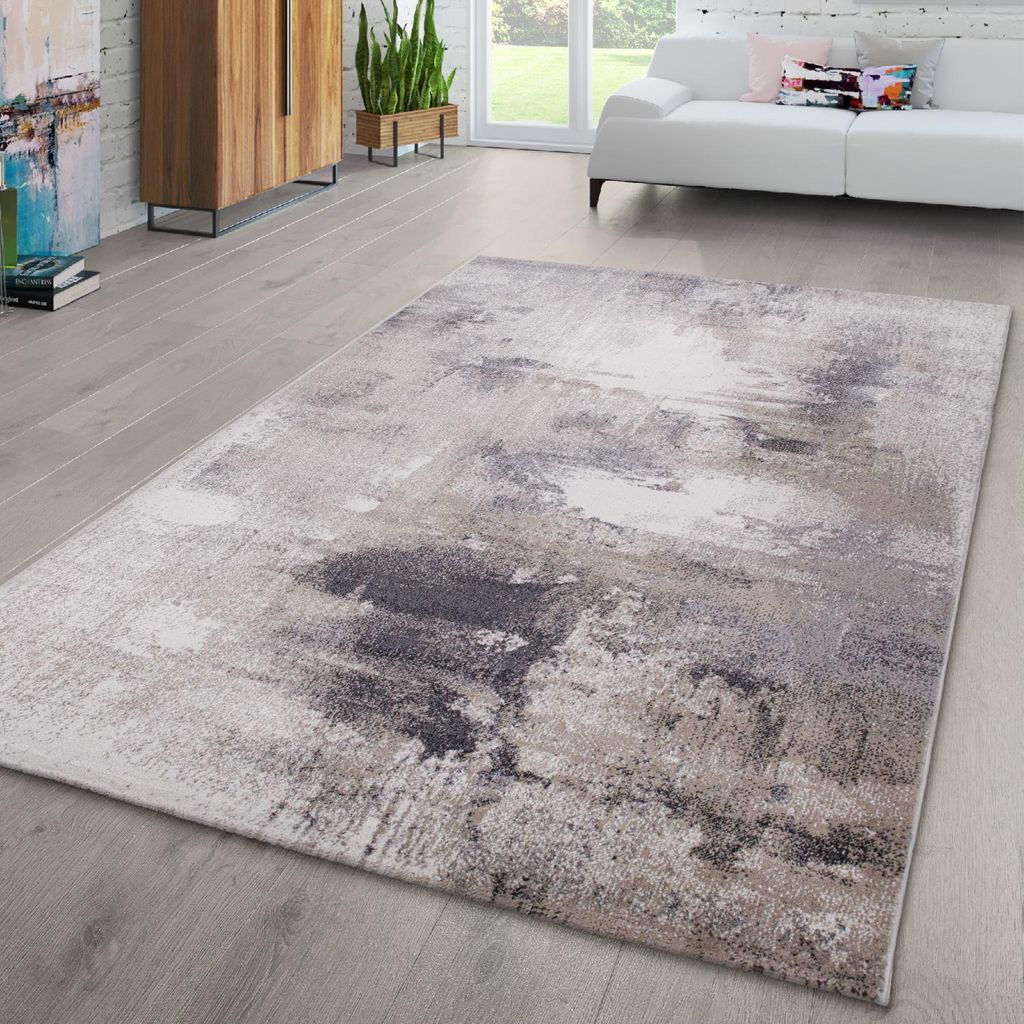 TT Home Wohnzimmer Teppich Kurzflor Wohnzimmerteppich Produktbild 